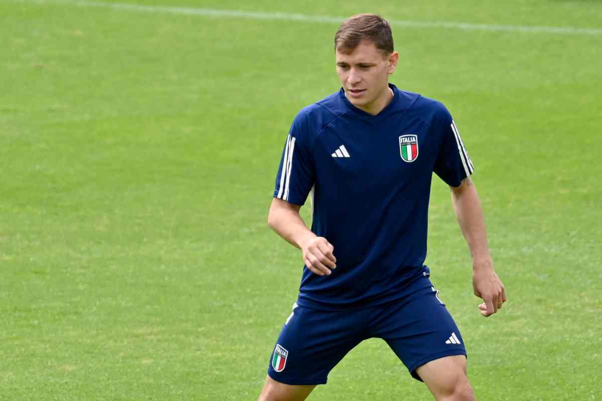 Barella saluta l'Inter