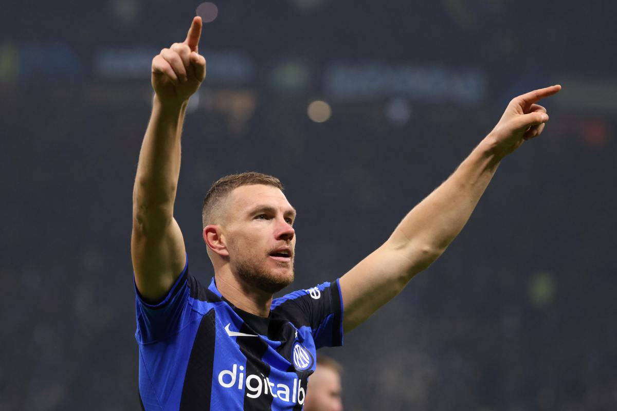 Dzeko lascia l'Inter