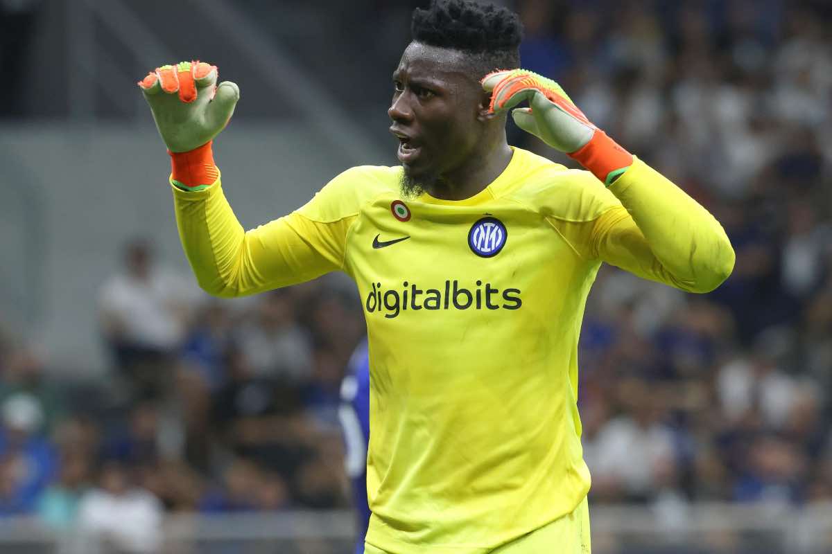 Onana via dall'Inter