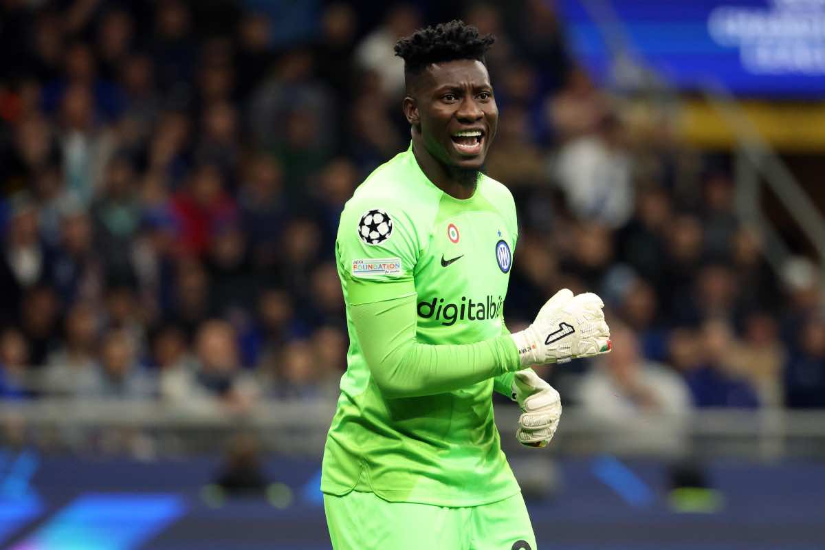 Onana via dall'Inter