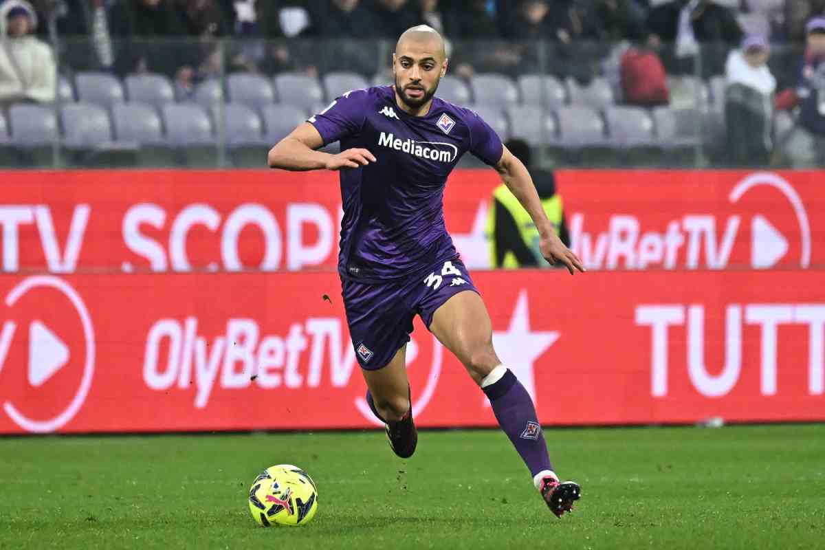 L'Inter tratta Amrabat della Fiorentina