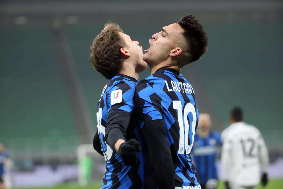 Barella e Lautaro