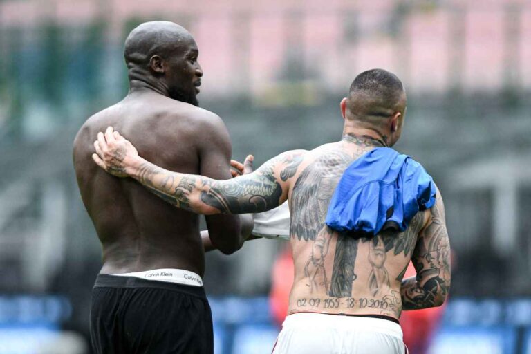 Nainggolan e Lukaku in campo a San Siro