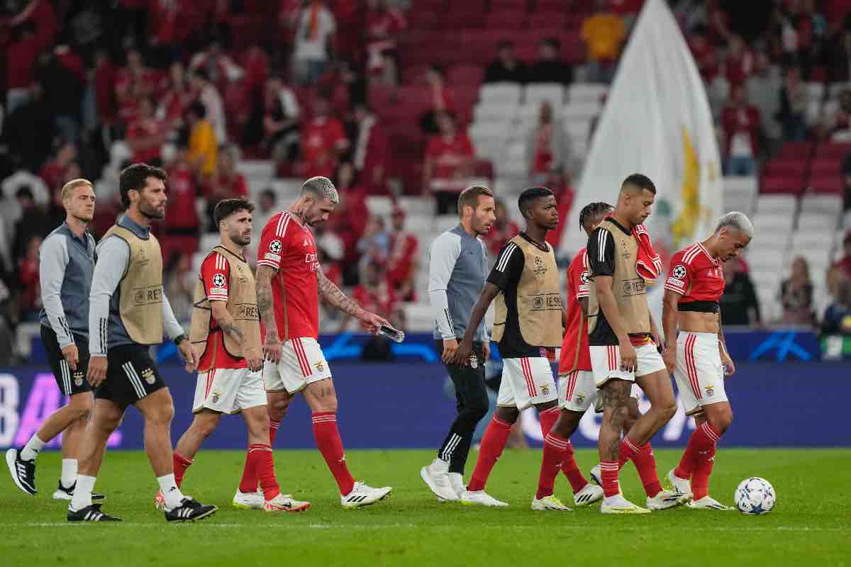 Caos in casa Benfica 