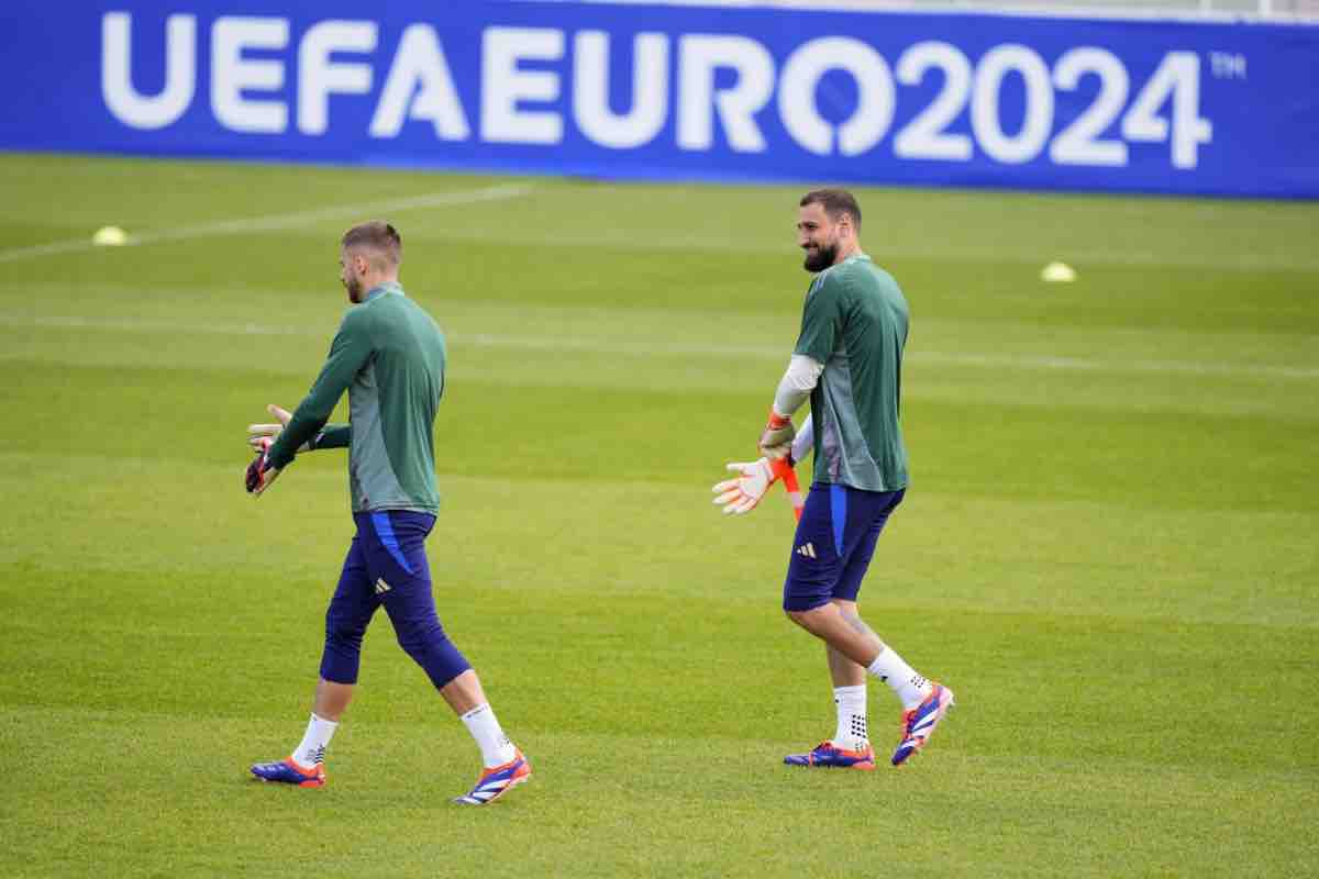 Handanovic su Donnarumma e Vicario