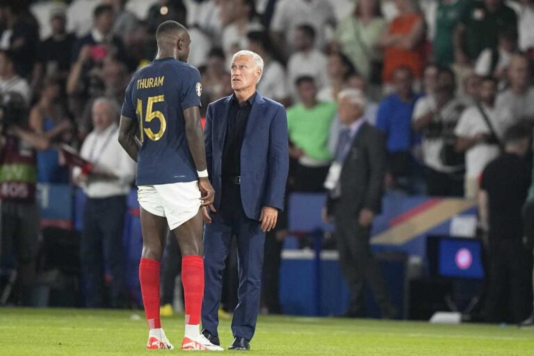 Inter, Deschamps punge Thuram