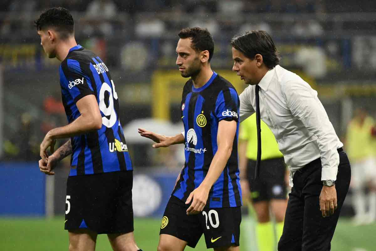 Non preoccupano le condizioni di Bastoni e Calhanoglu