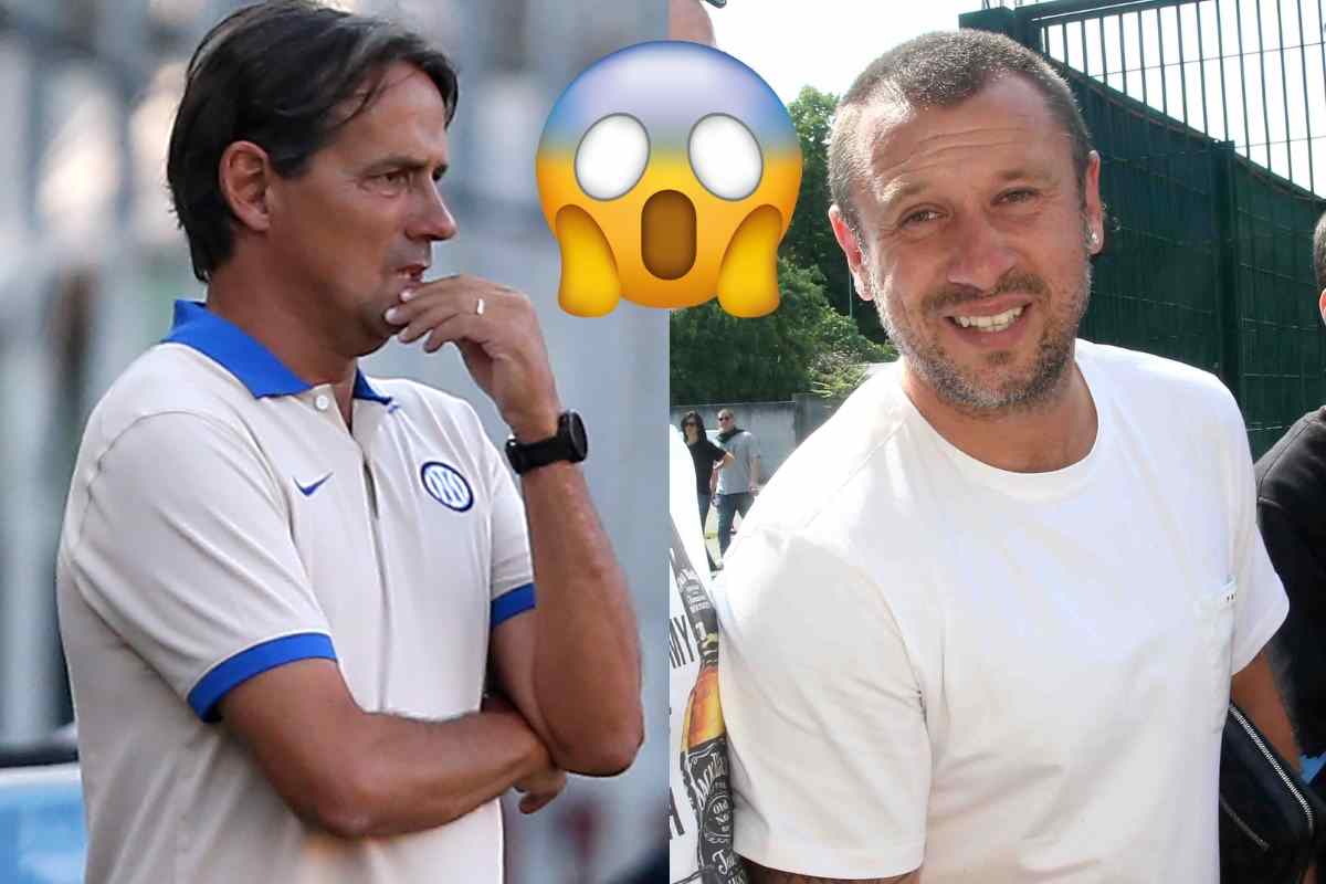 Duro attacco di Cassano a Inzaghi