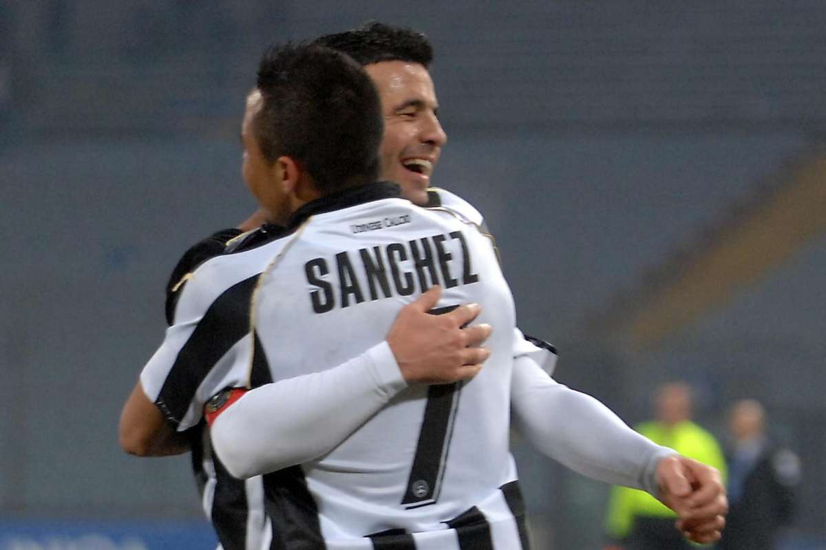 L'ex Inter Sanchez torna all'Udinese