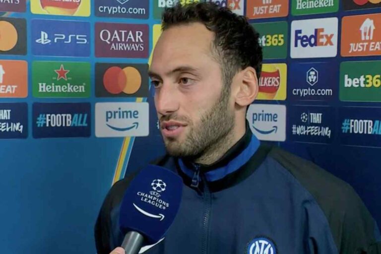 le parole di Calhanoglu a fine match