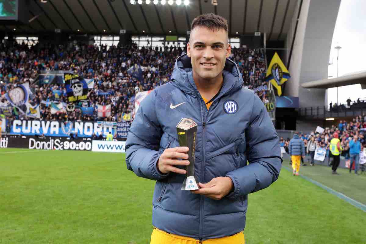 Lautaro Martinez dopo Inter-Udinese 