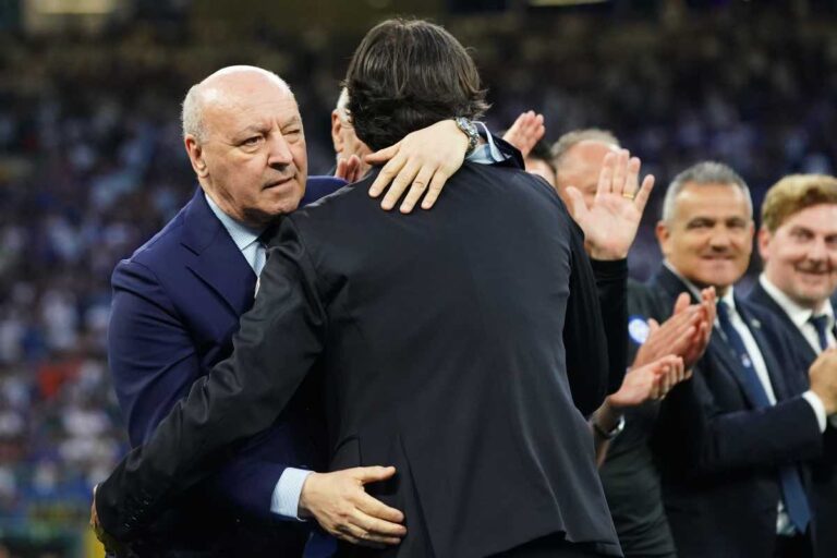 Marotta e il mesaggio sulla seconda stella