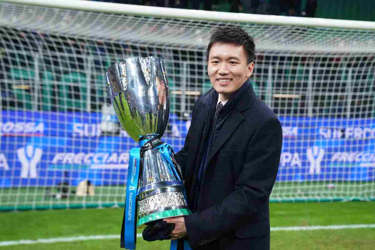 Inter, Zhang si complimenta con i giocatori premiati al Pallone d'Oro