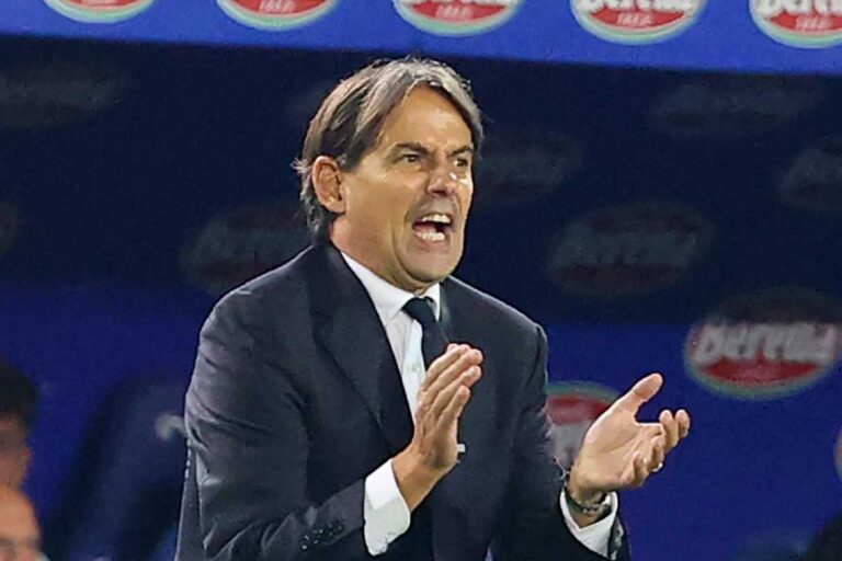 Inzaghi a bordocampo