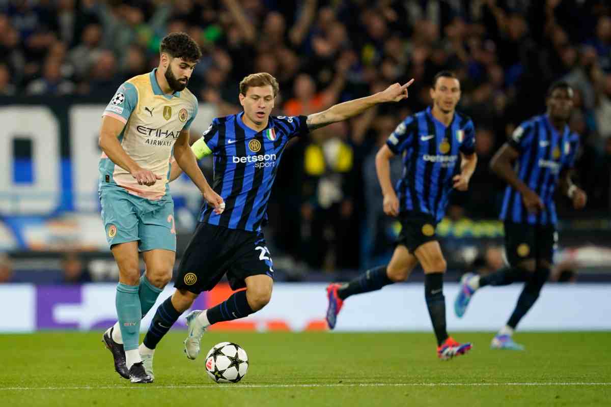 Inter, Barella rientra in gruppo