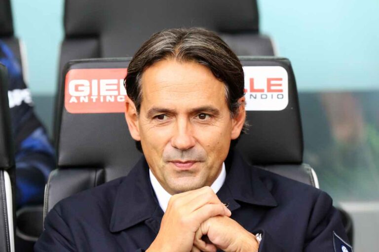 Simone Inzaghi sorride