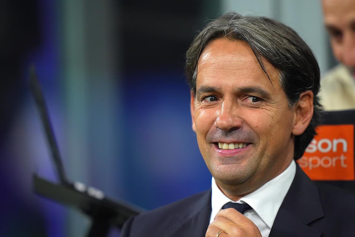 Simone Inzaghi allenatore dell'Inter