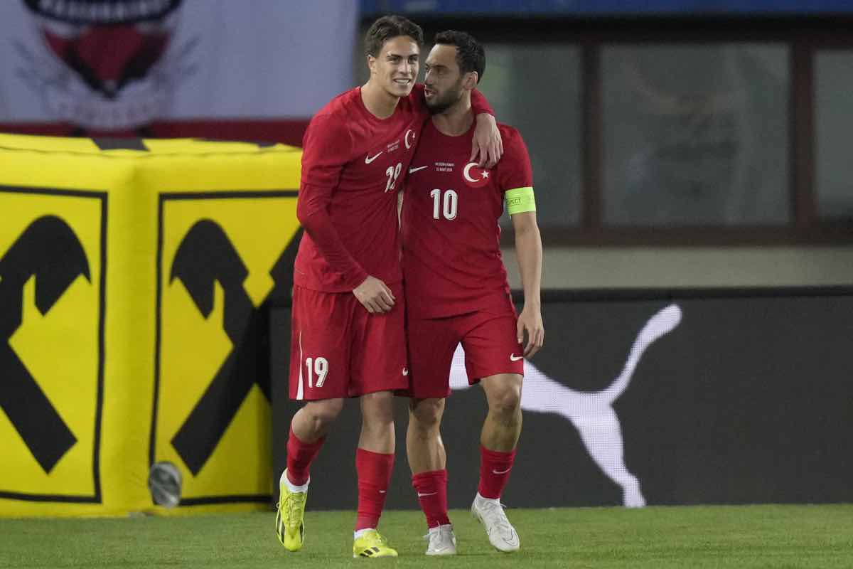 Yildiz e Calhanoglu in Nazionale