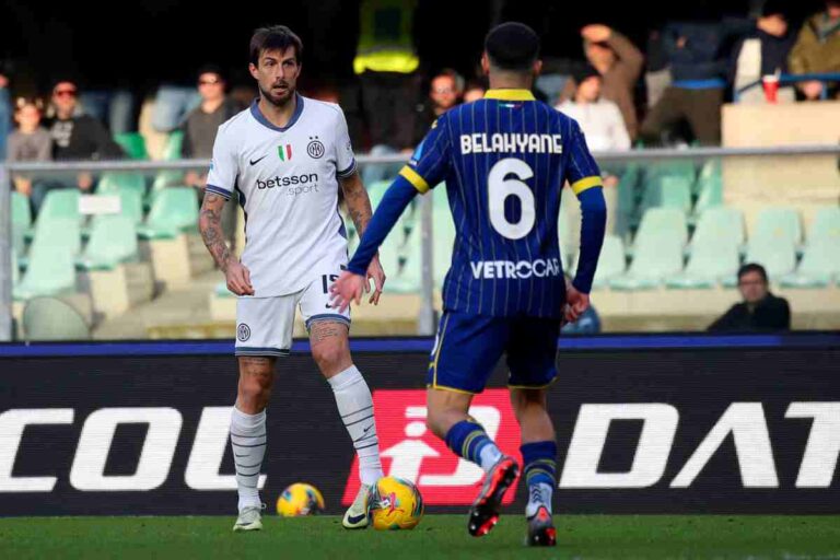 Acerbi in Verona Inter