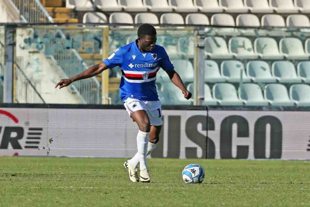 Akinsanmiro, calciatore della Sampdoria