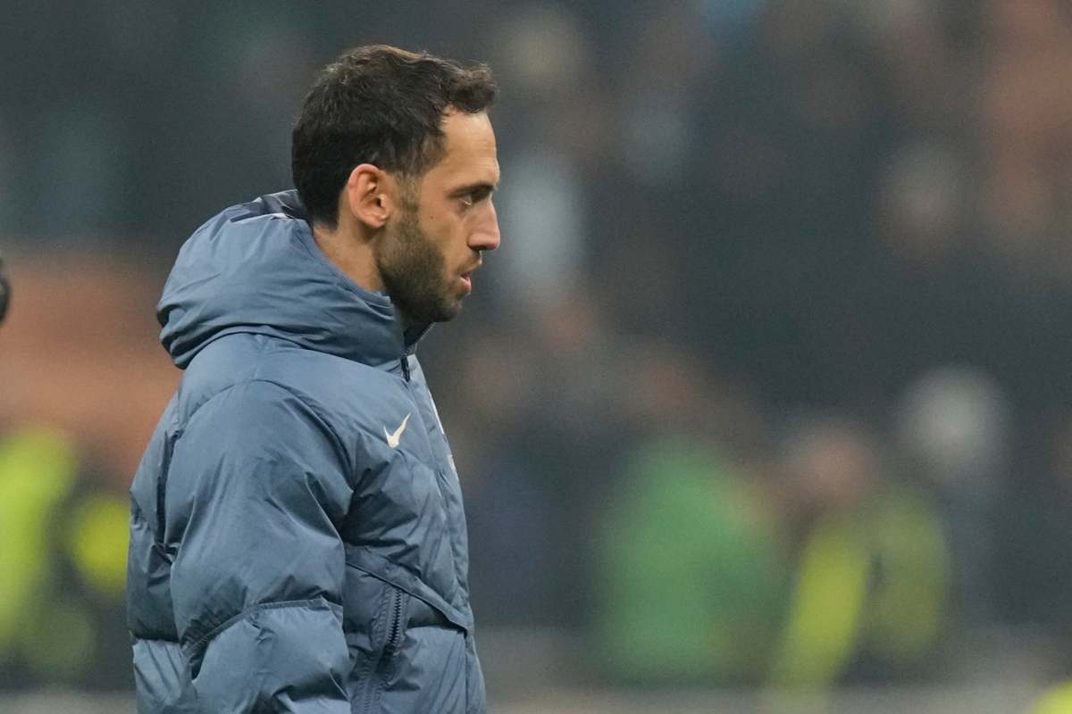 Calhanoglu a fine partita