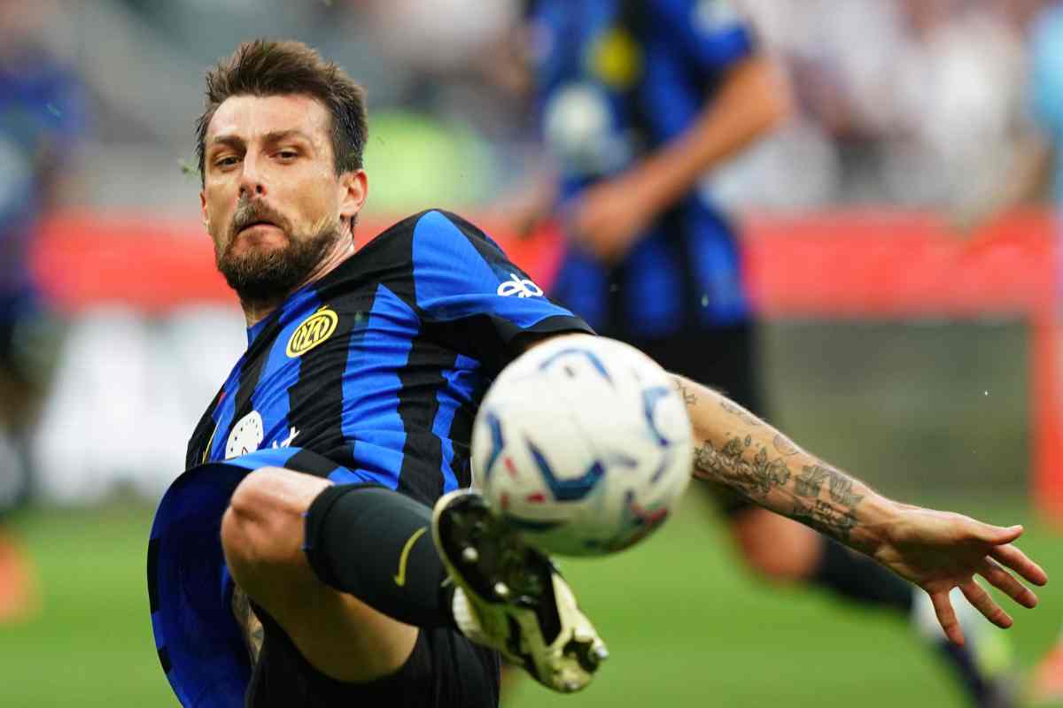 Francesco Acerbi con l'Inter 