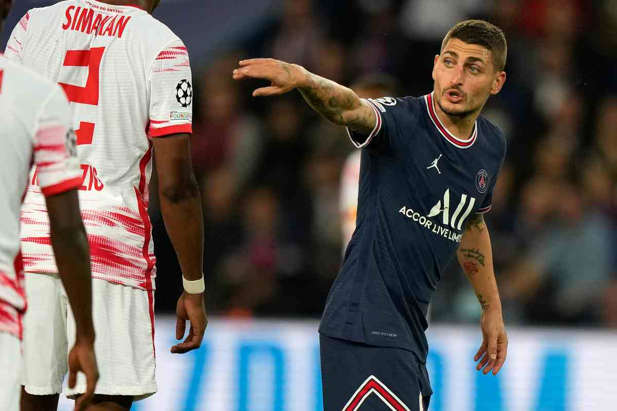 Marco Verratti ex PSG pronto al ritorno in Italia