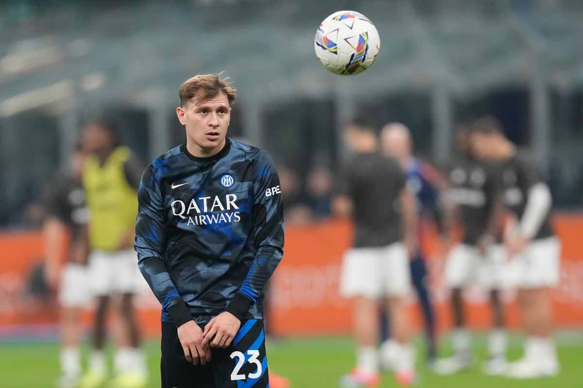 Barella in campo