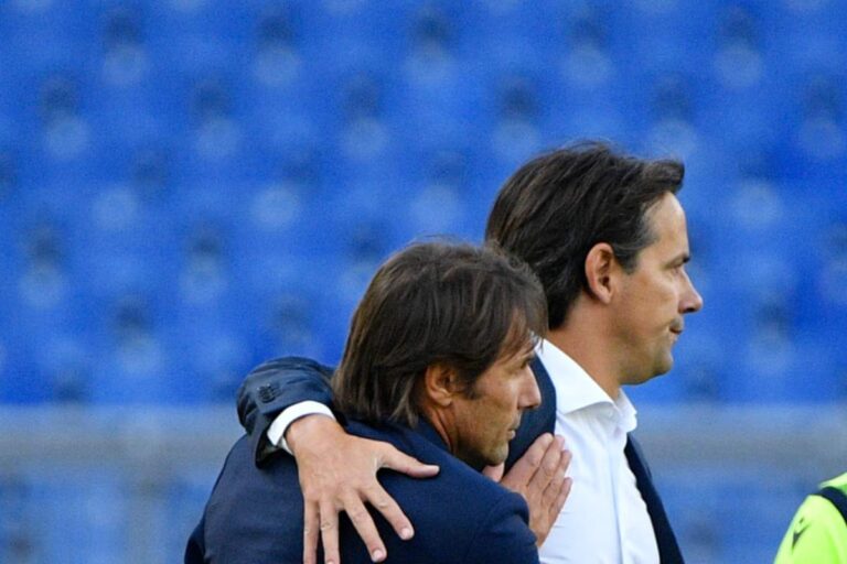 Simone Inzaghi e Antonio Conte