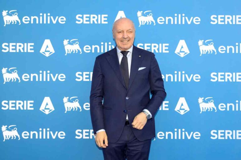 Marotta sorride