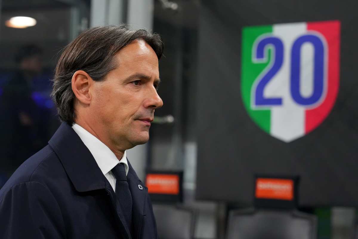 Simone Inzaghi in campo