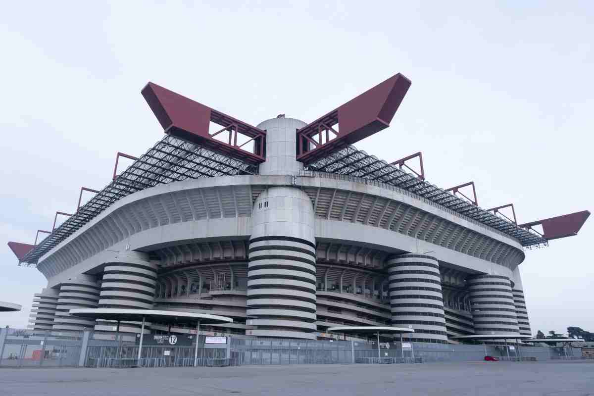 Stadio Meazza dall'esterno