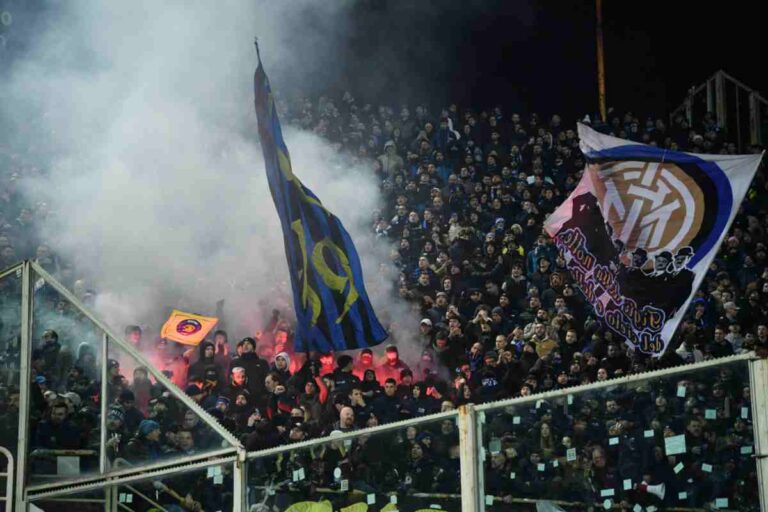 Tifosi Inter in festa