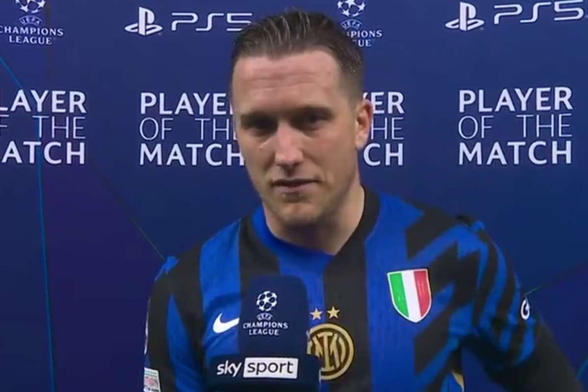 Le parole di Zielinski nel post match