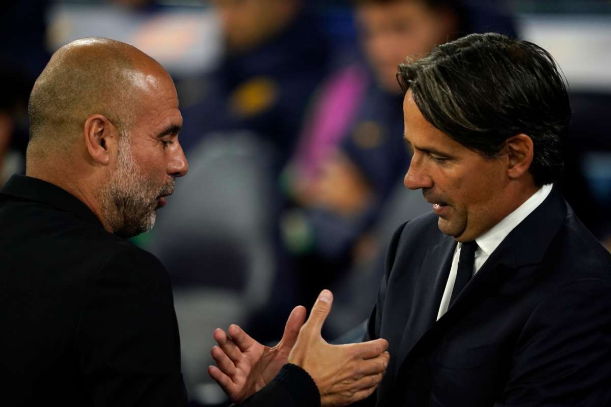 Guardiola torna sulla finale vinta contro l'Inter di Inzaghi nel 2023