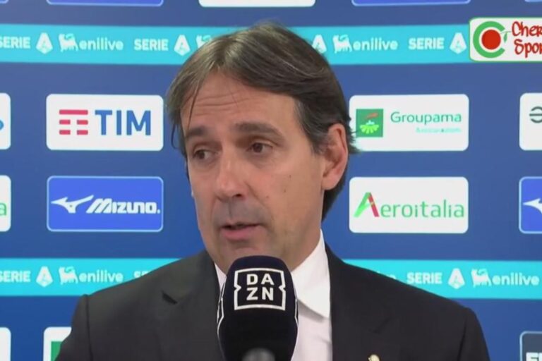 Le parole di Inzaghi