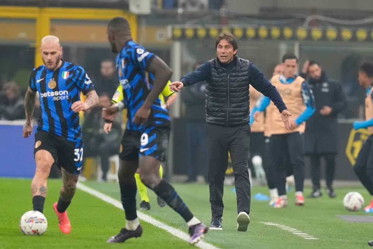 Conte in Inter-Napoli