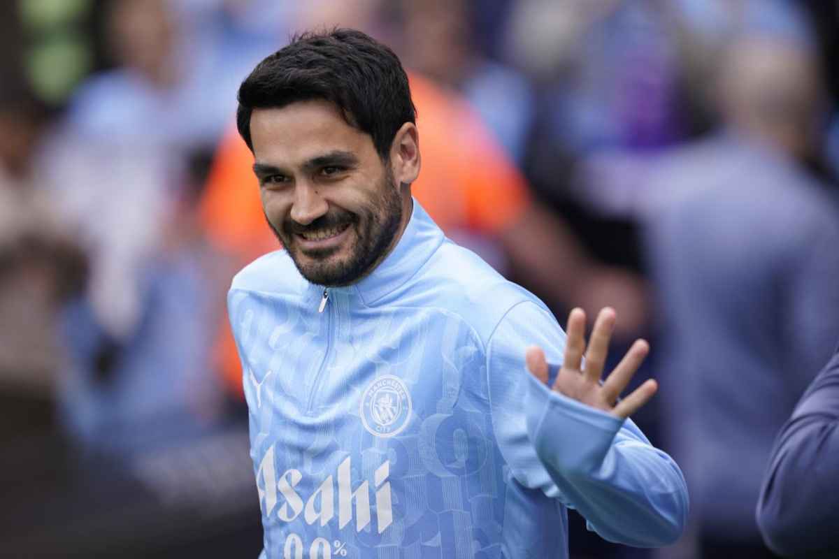 Gundogan sorride