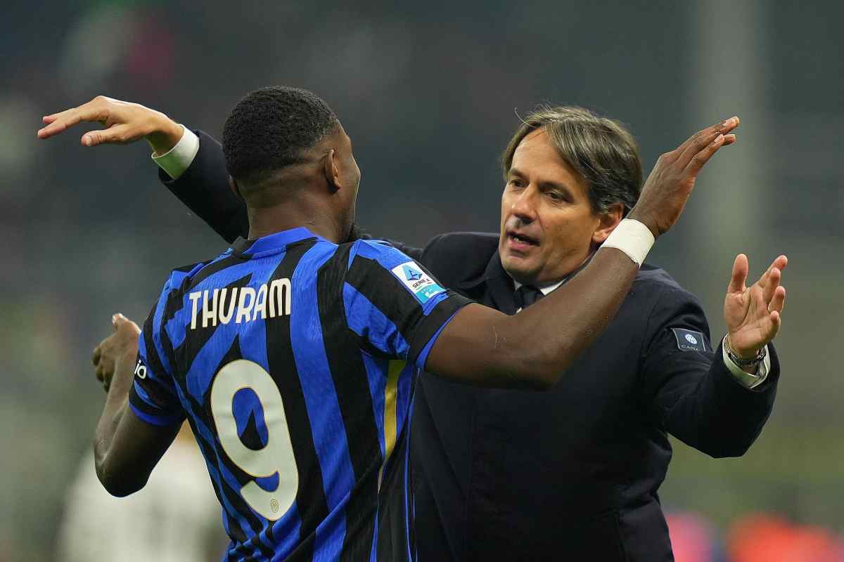 Inzaghi abbraccia Thuram