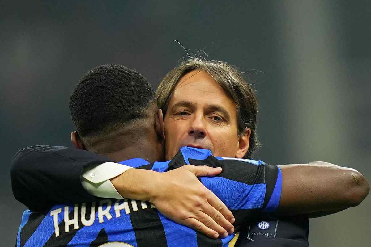 Inzaghi abbraccia Thuram