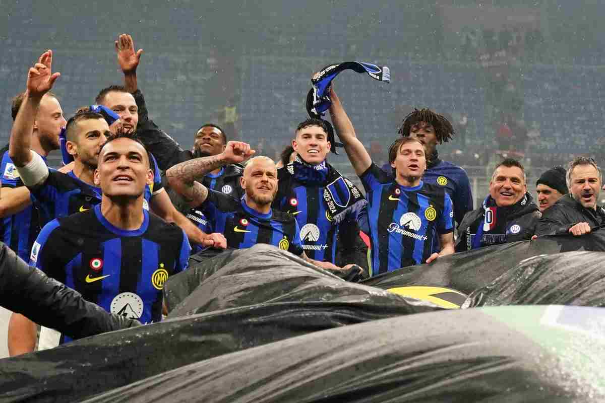 Inter festeggia la seconda stella