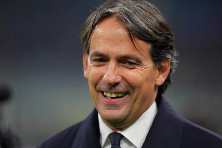 Simone Inzaghi sorride