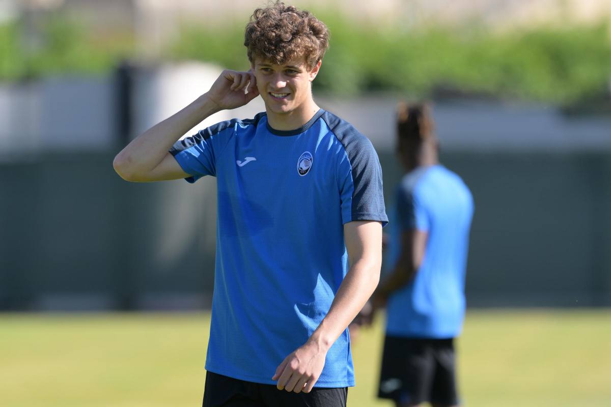 Giorgio Saclvini in allenamento