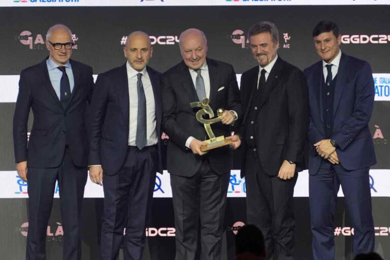 Premio alla squadra per l'Inter