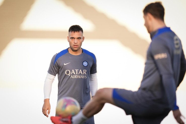 Allenamento Inter