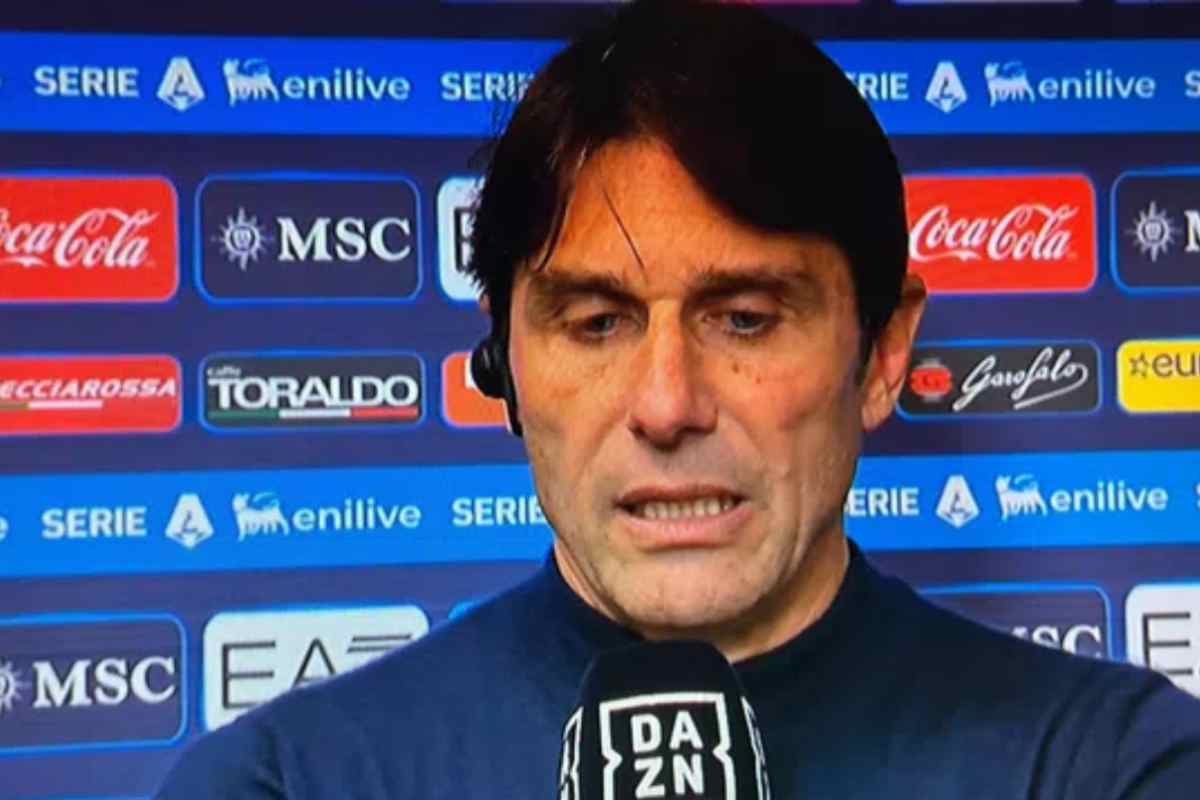 Antonio Conte ai microfoni di DAZN