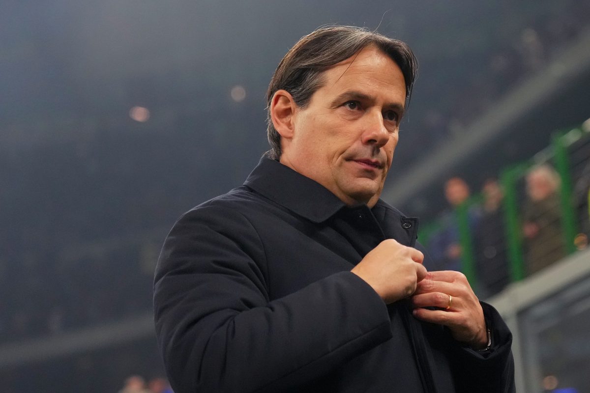 Simone Inzaghi in campo