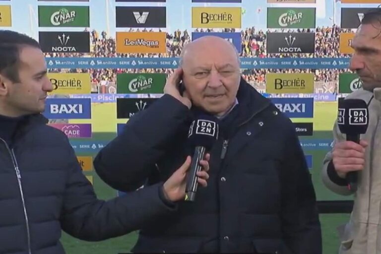 Marotta parla prima di Venezia-Inter