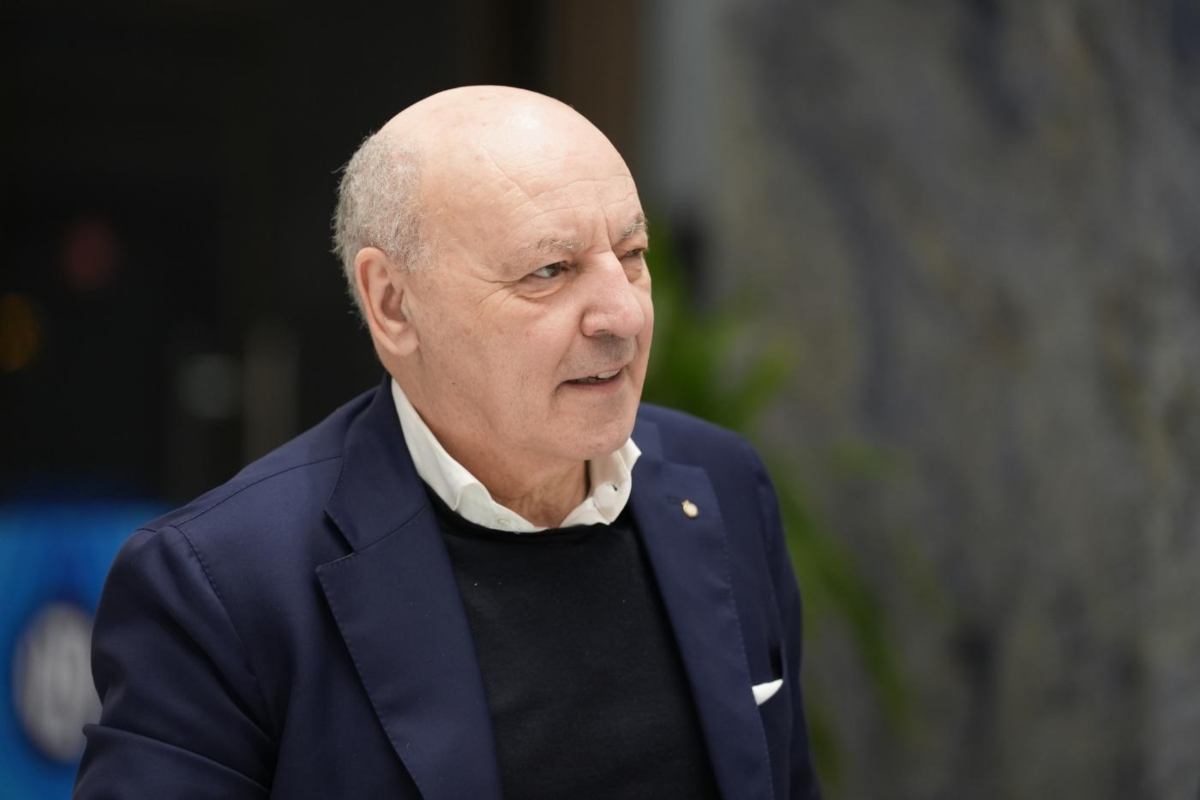 Marotta mentre cammina