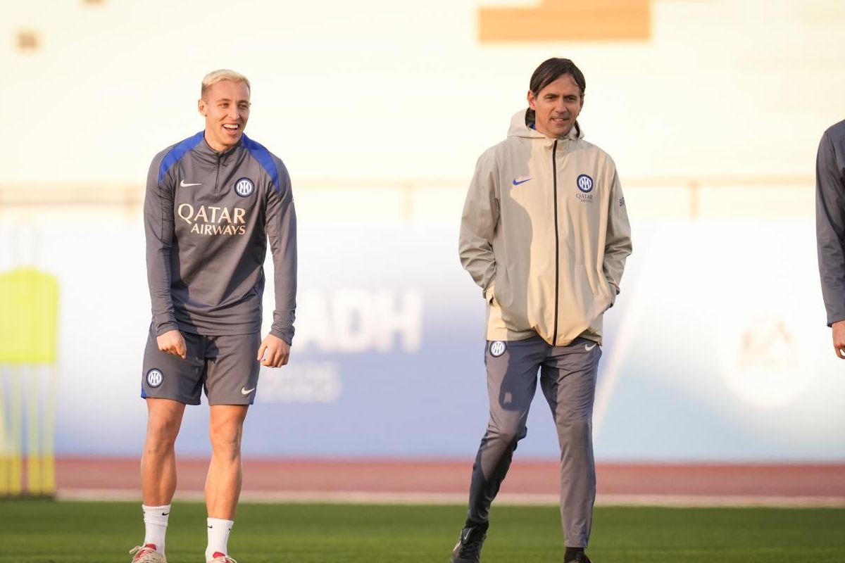 Simone Inzaghi e Davide Frattesi